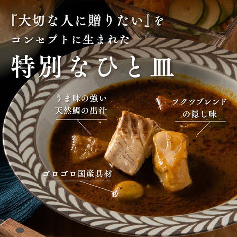 ＜玄界灘からたっぷり＞天然鯛ごろっとスープカレー　10食セット