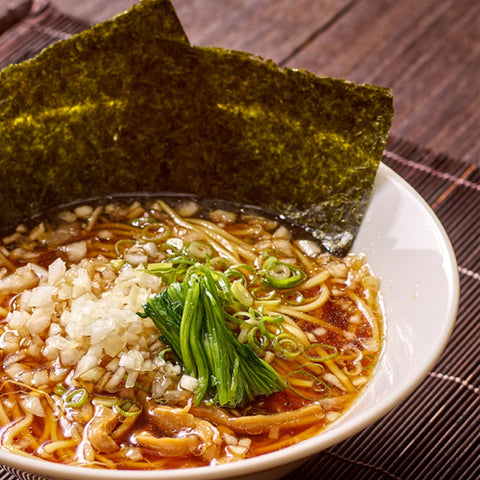 ＜夏休みのご飯に＞半生麺【ヴィーガン対応】醤油＆豚骨ラーメン10食セット